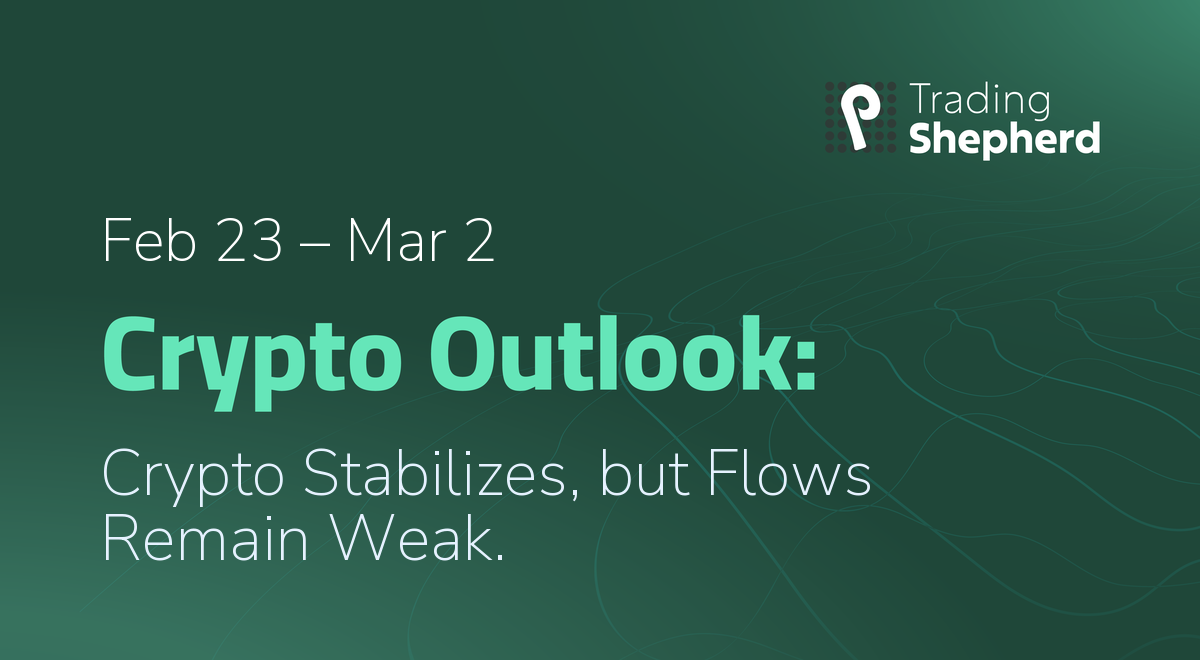 Defensive Tone as Flows Stay Soft